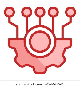 Elemento De Ícone De Transformação Digital Para Design