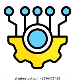 Elemento De Ícone De Transformação Digital Para Design