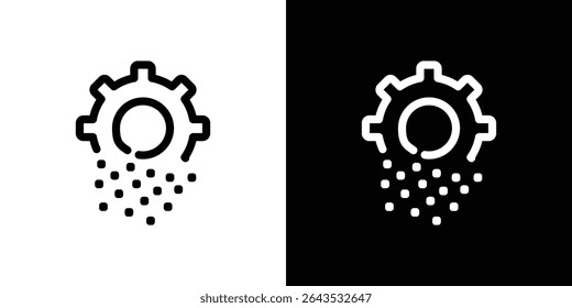 Digital transformation icon. Graphic Design vector icon. Ui Ux Icons