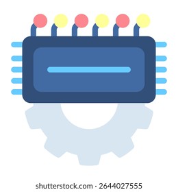 Icono de transformación digital para ilustración