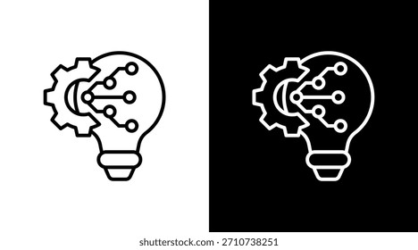 Transformación digital con diseño de conjunto de iconos