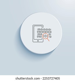 Digital transformation and innovation icon vector design