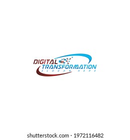 Digital Transformation Modern Logo Design