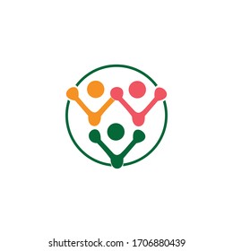 Digital Tree logo, Brain and tree design concept for education learning and technology business company.