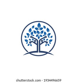 Digital Tree Technology Tech symbol Security  Technology Data Cyber Network Logo