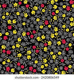 digital trending texture illustration and flowers for background design beautiful textured effects floral art textile print stock