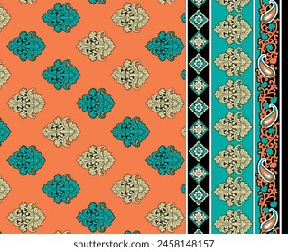 Digitale Trending Textur Illustration und Blumen für Hintergrund Design Schöne Texturierte Effekte Floral Art Textil Druck Stock Illustration für Stoff und Papier Drucke