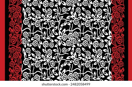 Ilustración de textura de tendencia digital y flores para el diseño de fondo Hermosos efectos texturados Arte floral Impresión textil Ilustración de stock para impresiones de tela y papel
