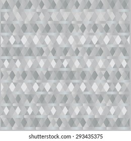 Digital triangle pixel mosaic, abstract vector background