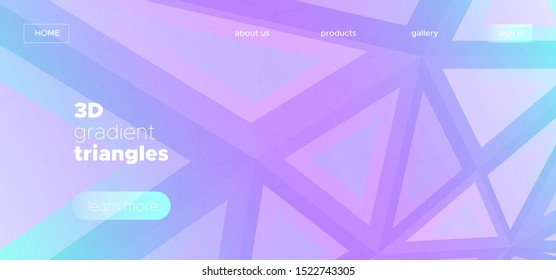 Digital Triangles Background. Creative Polygon Poster. Origami Color Presentation. Neon Geometric Shapes. Triangles Wallpaper. Pastel Polygon Layout. Vector Presentation. Triangular Background.