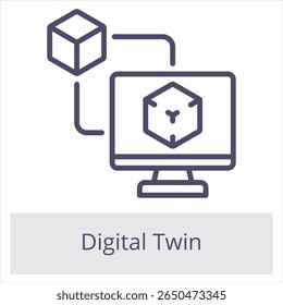 Digital Twin Element For Design Graphic