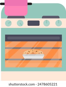A digital twist on the oven stove, combining the elegance of modern design with the reliability of technology, creates magic in your kitchen.
