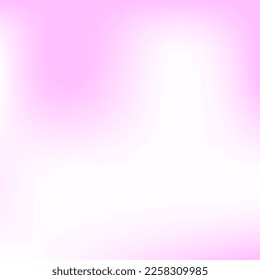 Digital Vector Color Fashion Gradient Mesh. Pastel White Pink Bright Design Picture. Watercolor Liquid Barbie Smooth Soft Gradient Backdrop. Minimal Empty Trendy Light Vibrant Blurry Background.