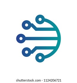 digital vector design for logo