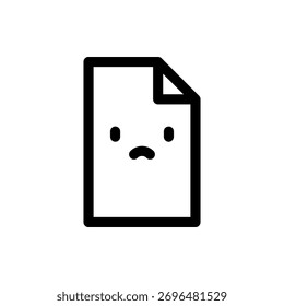 Ícone vetorial digital de formato de arquivo PDF, perfeito para downloads, relatórios e temas de software