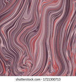 Digital vector illustration of pink, violet and red liquid.