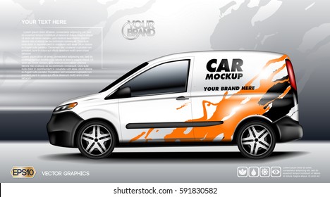 Download Vehicle Branding Mockup Images Stock Photos Vectors Shutterstock