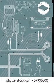 Digital Video Camera Design Template.