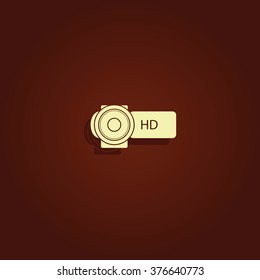 Digital video camera icon.