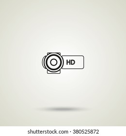 Digital video camera icon.