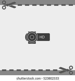 Digital video camera icon.