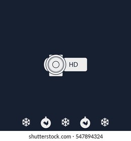 Digital video camera icon.