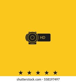 Digital video camera icon.