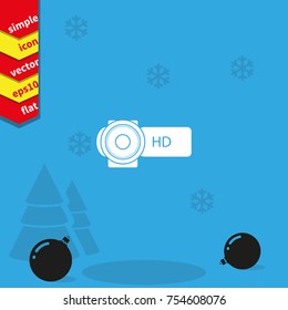 Digital video camera icon.