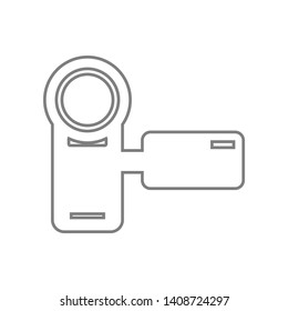 Digital video camera icon. Element of web for mobile concept and web apps icon. Outline, thin line icon for website design and development, app development