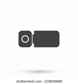 Digital Video Camera icon. Vector  Eps 10 