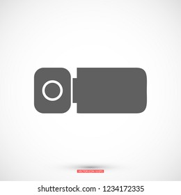 Digital Video Camera icon. Vector  Eps 10 