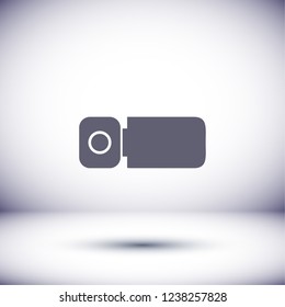 Digital Video Camera icon. Vector  Eps 10 