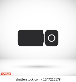 Digital Video Camera icon. Vector  Eps 10 