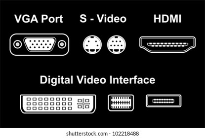 2,166 Vga hdmi Images, Stock Photos & Vectors | Shutterstock