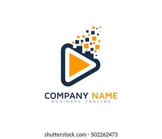 Digital Video Logo Design Template