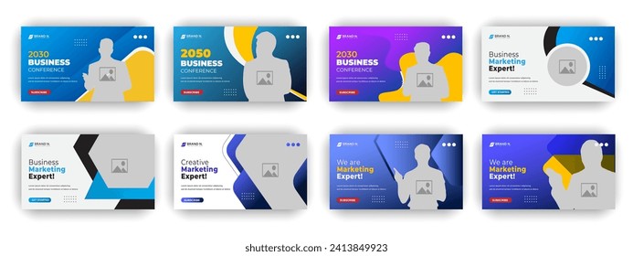 Digital Video Thumbnail or Social Media Web Banner and Body Perfect Thumbnail Design Template