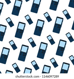 digital voice recorder equipment background