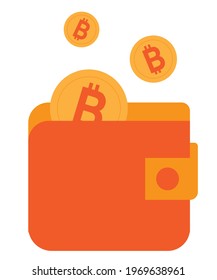 digital wallet of digital asset investment