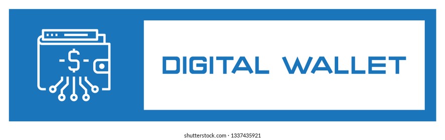 Digital Wallet Icon Concept
