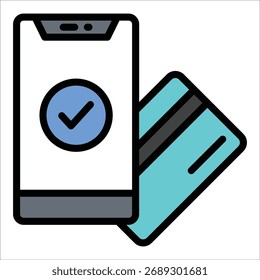 Elemento de icono de billetera digital para diseño