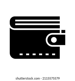 Digital Wallet icon isolated on white background