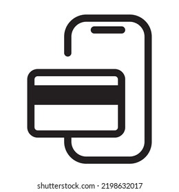 Digital wallet icon. Online finance, e-commerce vector illustration