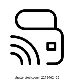 Digital Wallet Icon Vector Symbol Design Illustration