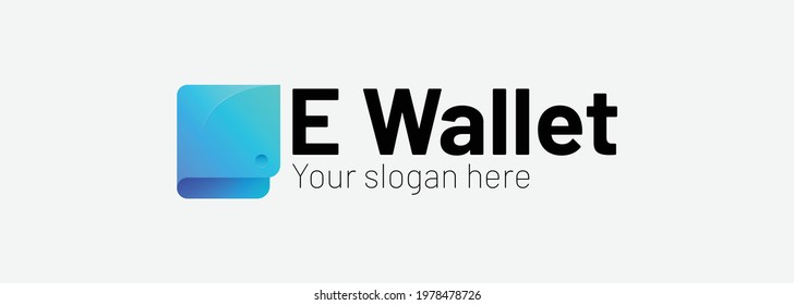Digital wallet logotype, E-wallet cryptocurrency application logo, Digital wallet address logo design, cryptocurrency wallet logo, cypto application