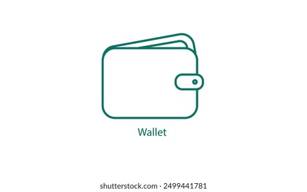 Digital Wallet Payment Vector Icon