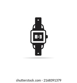 digital watch icon vector illustration