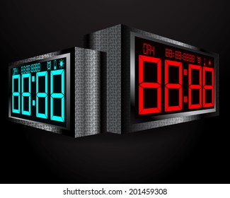 Digital Watch Modern Style