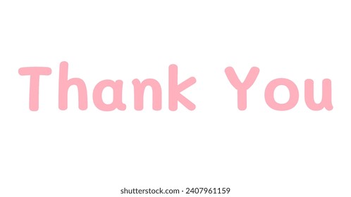 Digital Watercolor Thank You Note — Pink Splash Effect