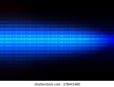 Digital wave abstract background, vector illustration