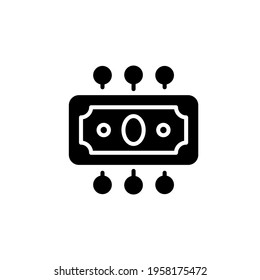 Digital Wealth icon in vector. Logotype